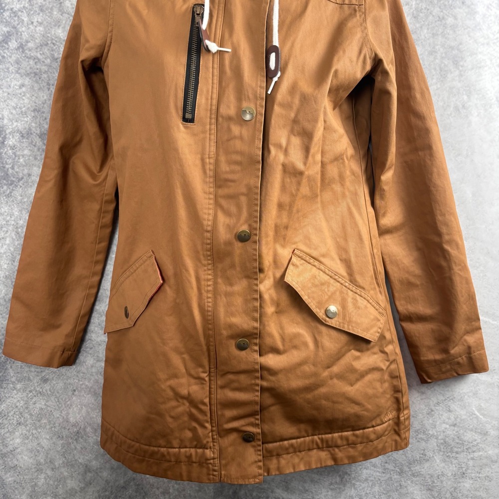 Kavu Sundowner Canvas Cotton Plaid Lined Work Chore Ranch Coat Jacket Size XS - Picture 4 of 11